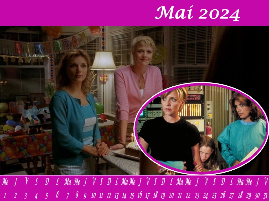 Calendrier Mai 2024 : Fêtes des Mères Janet et Sam avec Cassandra